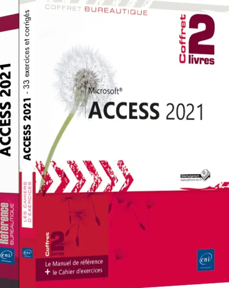 Access 2021 - Coffret de 2 livres : Le Manuel de référence + le Cahier d’exercices
