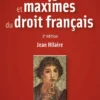 Adages et maximes du droit français. 2e éd.