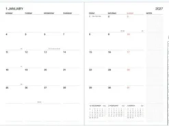 Agenda A5 2027 GRADIENT - Blue