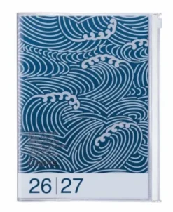 Agenda A6 2027 WAVE - Bleu