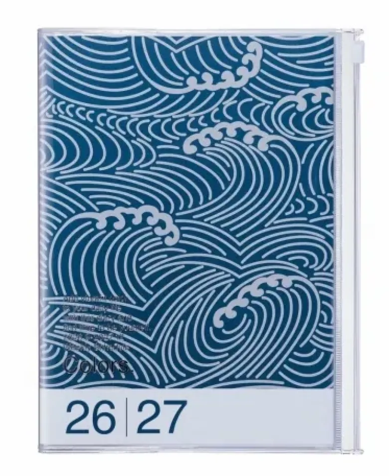 Agenda A6 2027 WAVE - Bleu