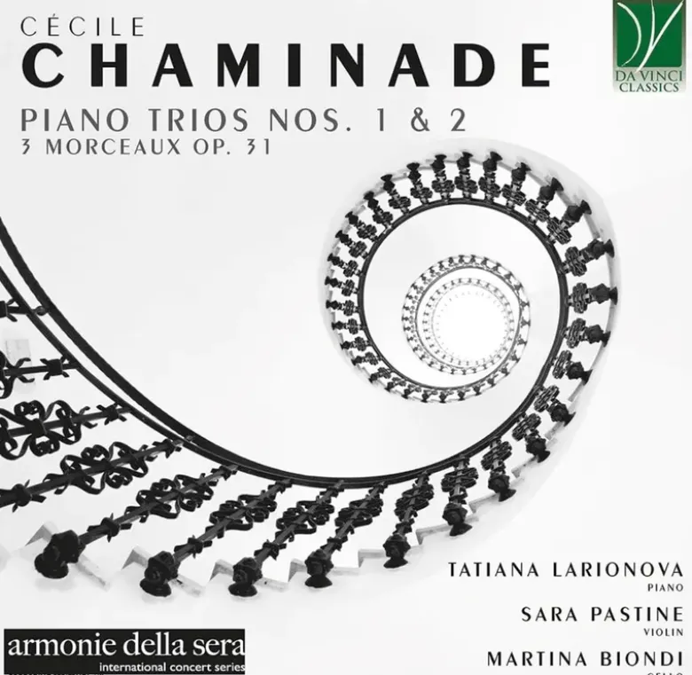 AlbumCD 12 CM LP Chaminade, Cécile : Trios avec piano n°1 & n°2 - 3 Morceaux Op.31