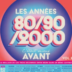 AlbumCD 12 CM LP Les Années 80-90-2000, C'était Mieux Avant Vol.2