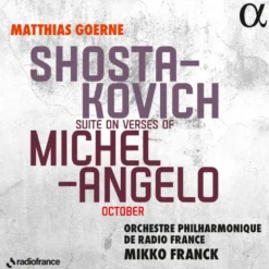 AlbumCD 12 CM LP Suite sur des sonnets de Michel-Ange Buonarroti, op. 145a - Octobre, op. 131
