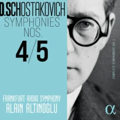 AlbumCD 12 CM LP Symphonies n° 4 et n° 5 (Intégrale des Symphonies, Vol. 1)