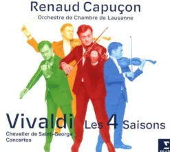 AlbumCD 12 CM LP Vivaldi: Les 4 Saisons / Chevalier De Saint-George: Concertos Pour Violon