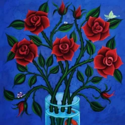 Album33 T 30 CM Roses - Vinyle Rouge Ecomix