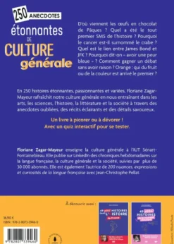 250 anecdotes étonnantes de culture générale