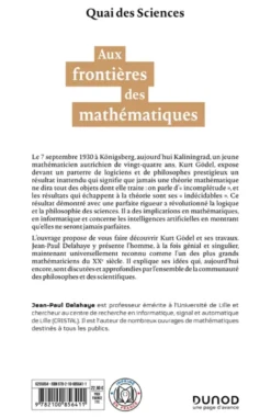 Aux frontières des mathématiques - Kurt Gödel et l'incomplétude