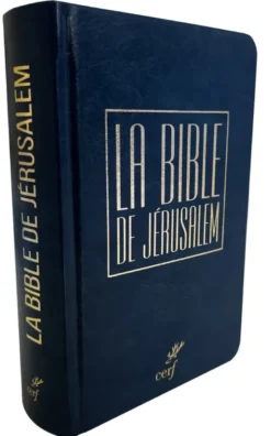 Bible de Jérusalem - voyage bleue