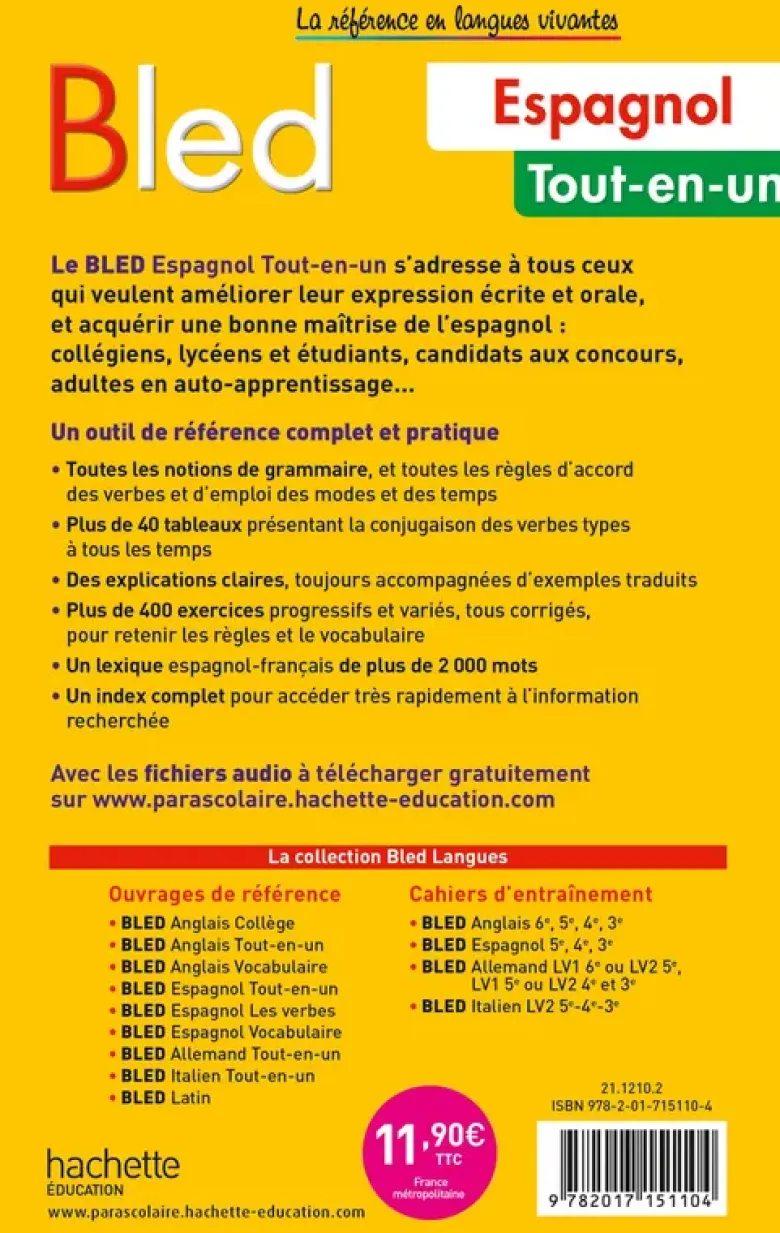 Bled Espagnol Tout en Un