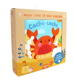 Cache-cache à la mer - Mon livre de bain magique