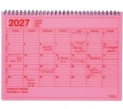 Calendrier 2027 - M