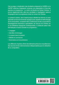 CAPES Espagnol 2025 - Épreuve écrite disciplinaire - La composition - Rafael CHIRBES, La caída de Madrid