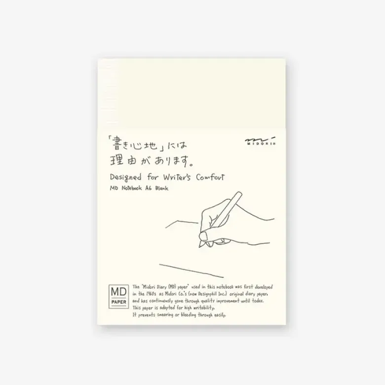 Carnet A6 Pages blanches