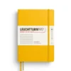 Carnet A5 rigide Dot Jaune