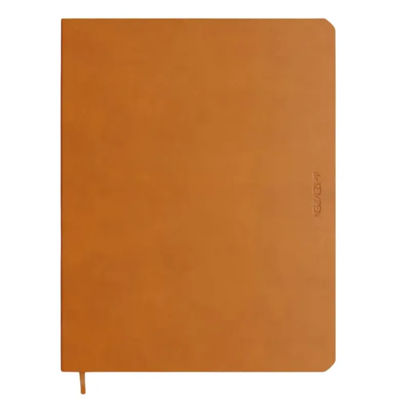 Carnet de notes large marron