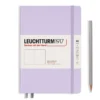 Carnet de notes Medium (A5), Couverture rigide, 251 pages num., Lilac, blanc