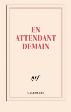 Carnet "En attendant demain" (papeterie)
