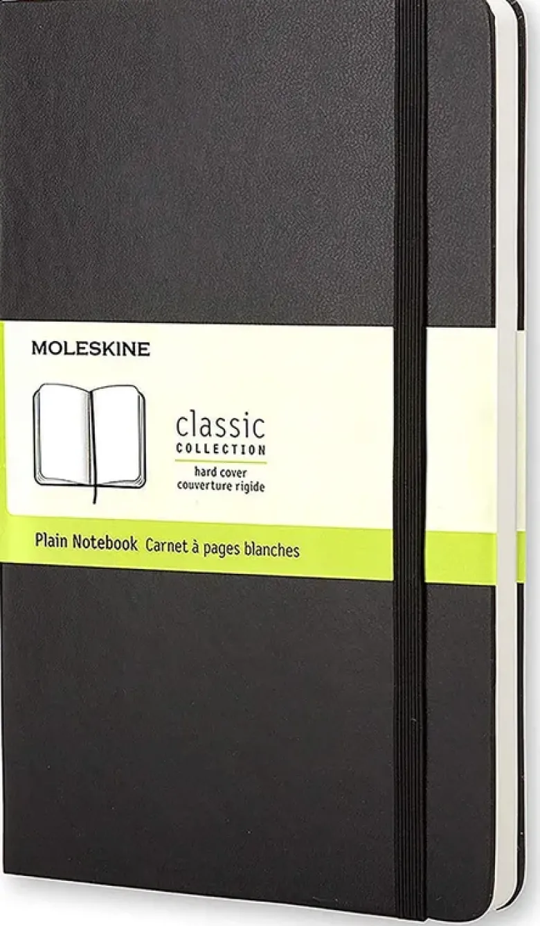 Carnet grand format Rigide - Pages blanches