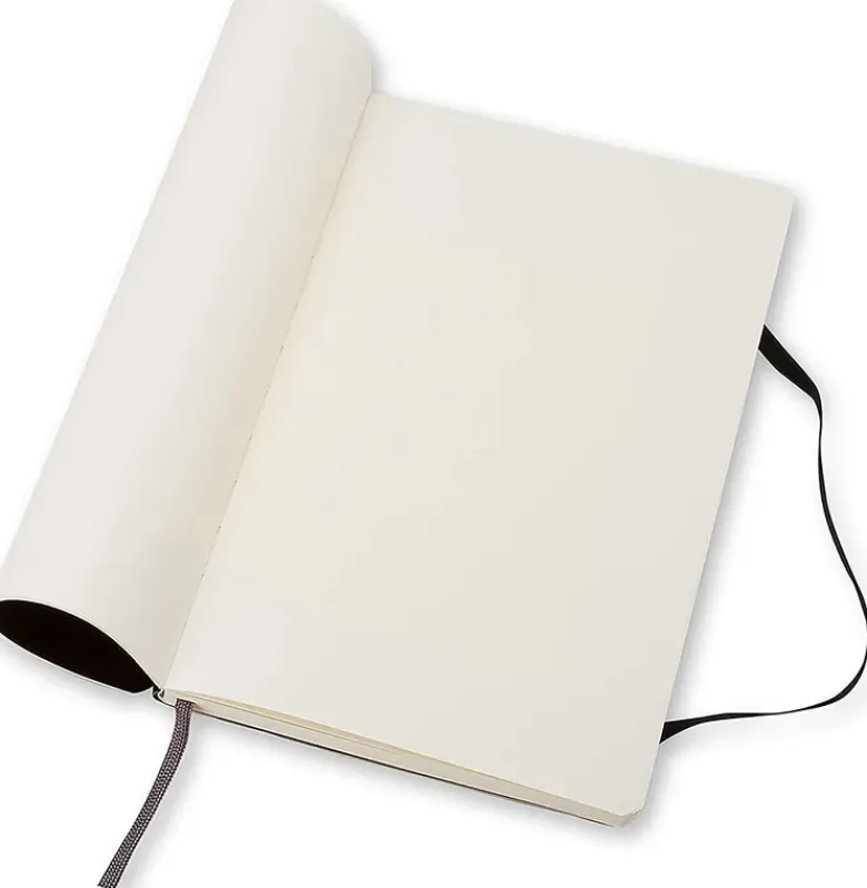 Carnet grand format souple - Pages blanches