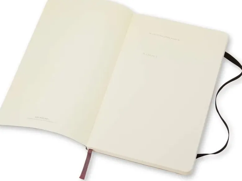Carnet grand format souple - Pages lignées