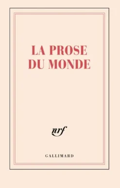 Carnet «La prose du monde» (papeterie)