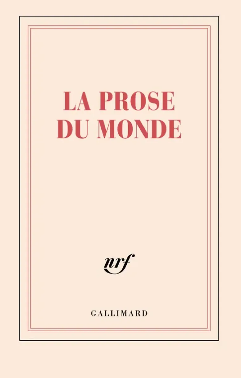 Carnet «La prose du monde» (papeterie)