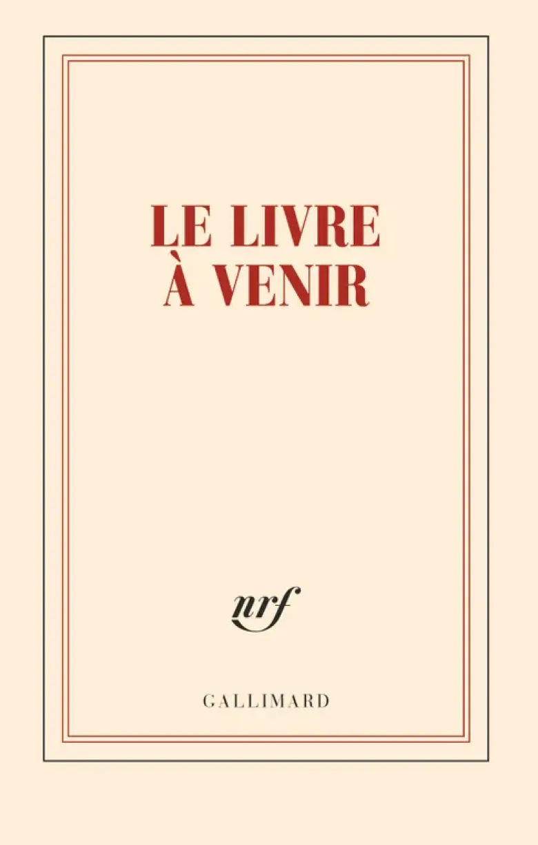 Carnet «Le livre à venir» (papeterie)