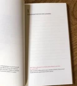 Carnet "Le questionnaire de Proust"