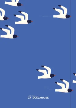Carnet ligné vol de mouettes
