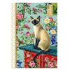 Carnet à mots de passe Chat siamois