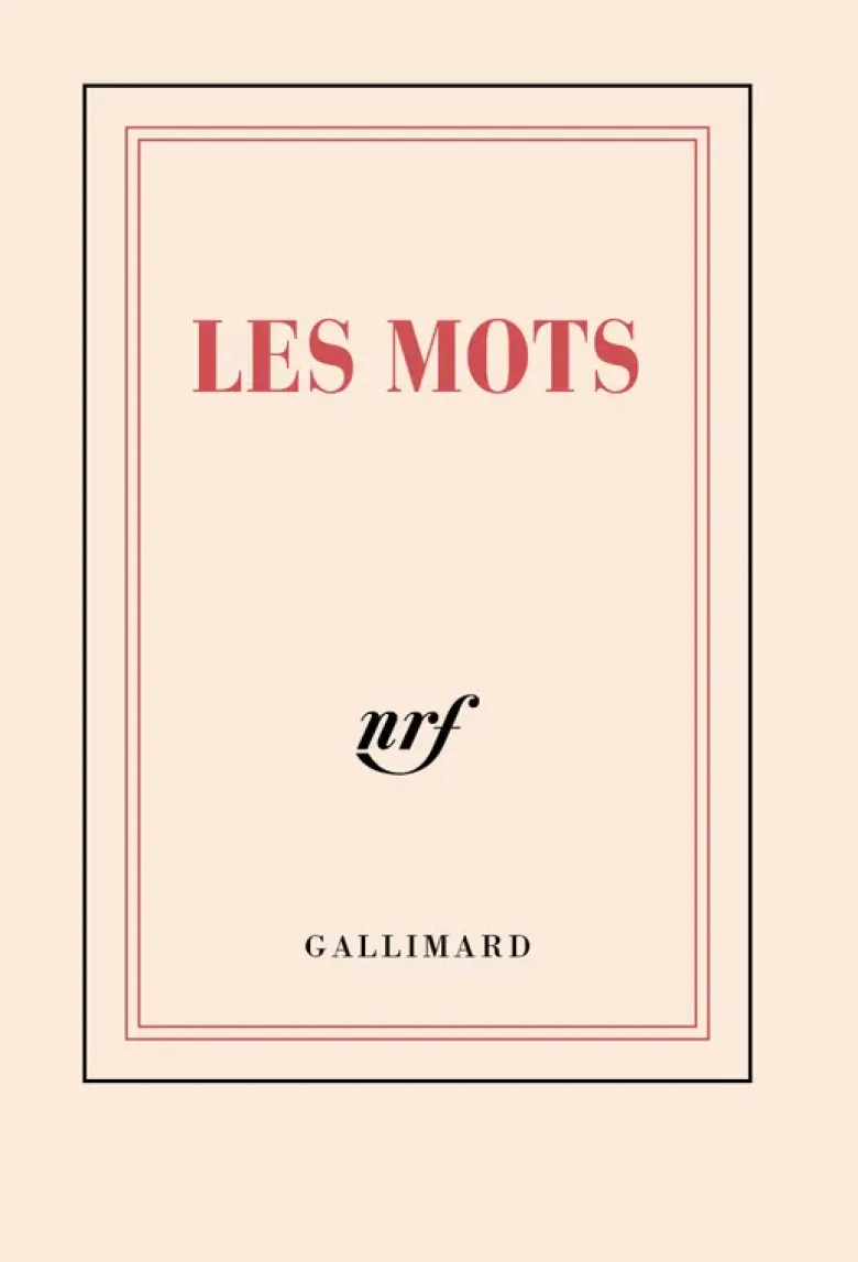 Carnet poche «Les mots» (papeterie)