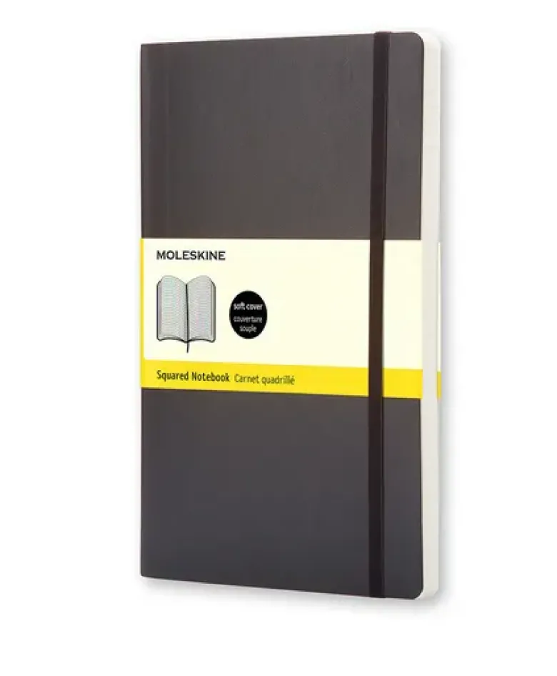 Carnet poche souple - Pages quadrillées