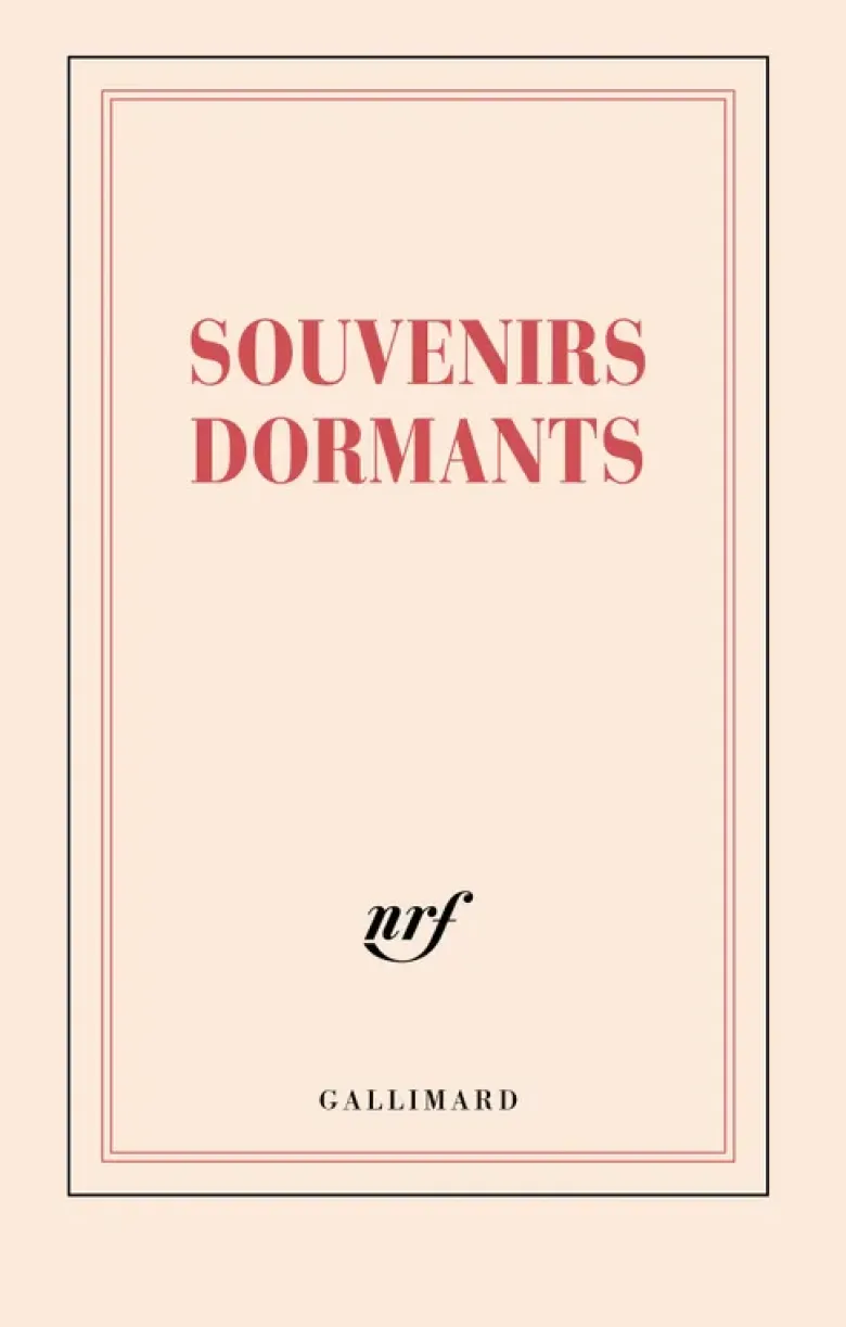 Carnet «Souvenirs dormants» (papeterie)