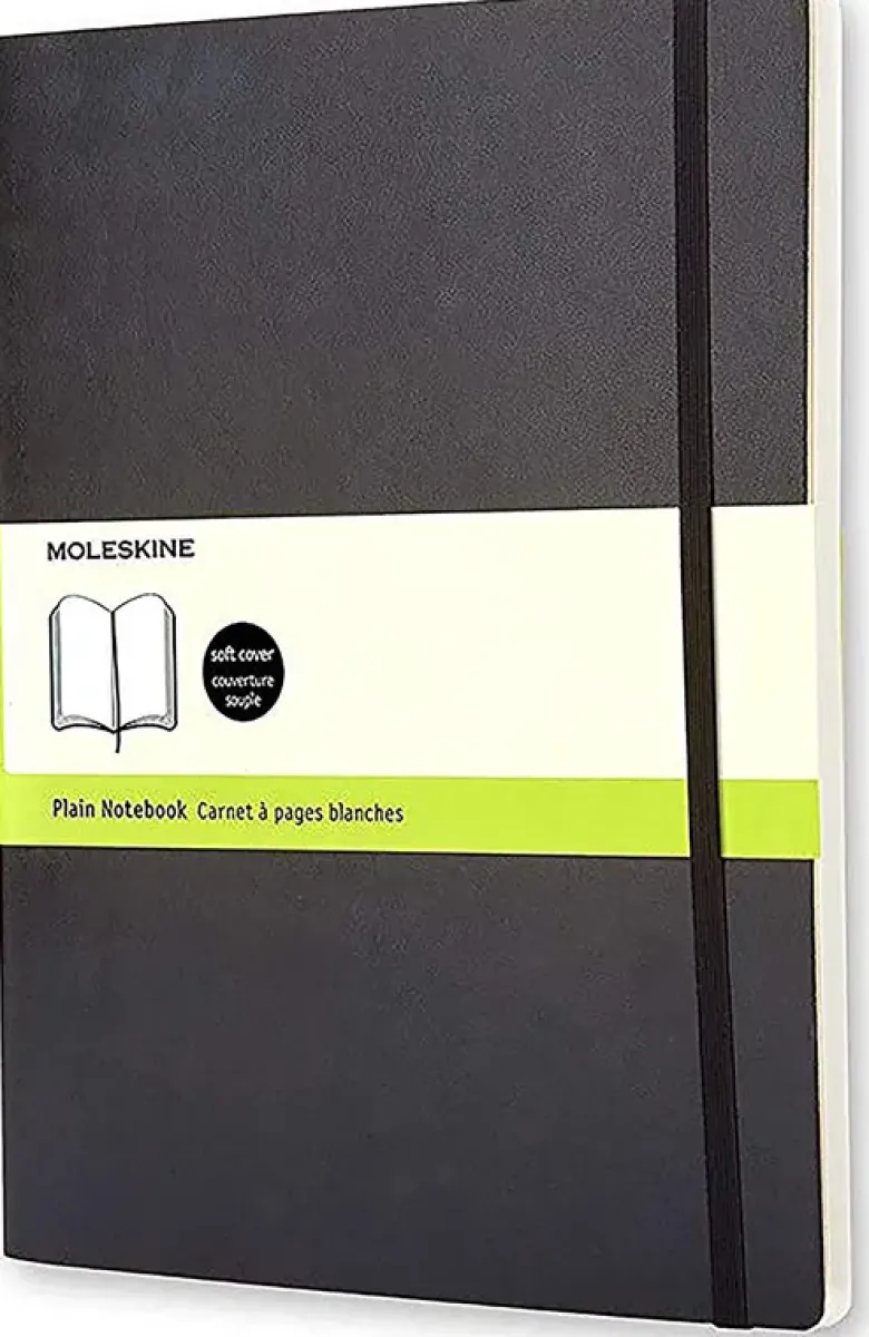 Carnet XL souple - Pages blanches