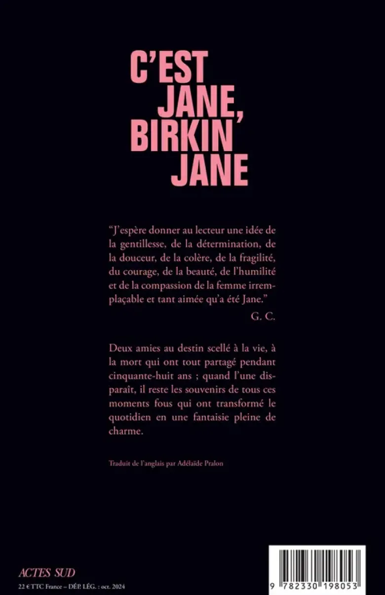 C'est Jane, Birkin Jane