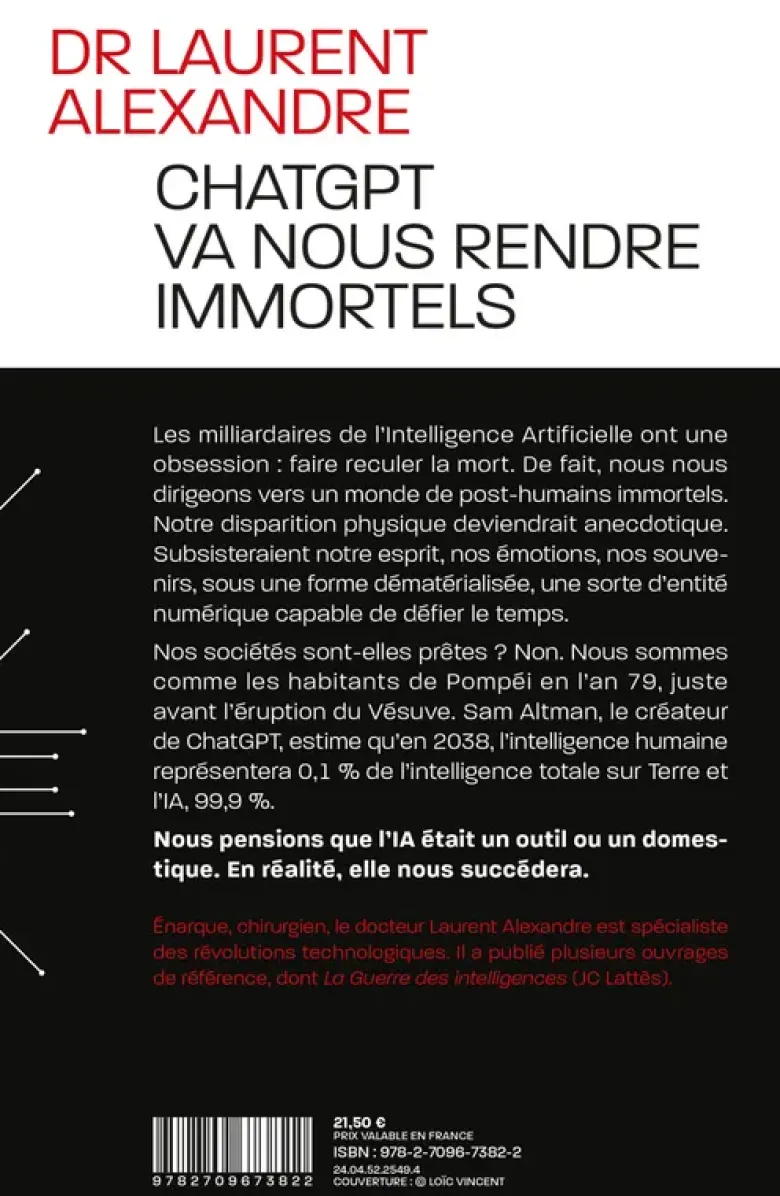 ChatGPT va nous rendre immortels