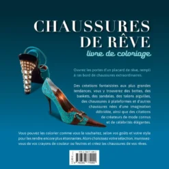 Chaussures de rêve - Livre de coloriage
