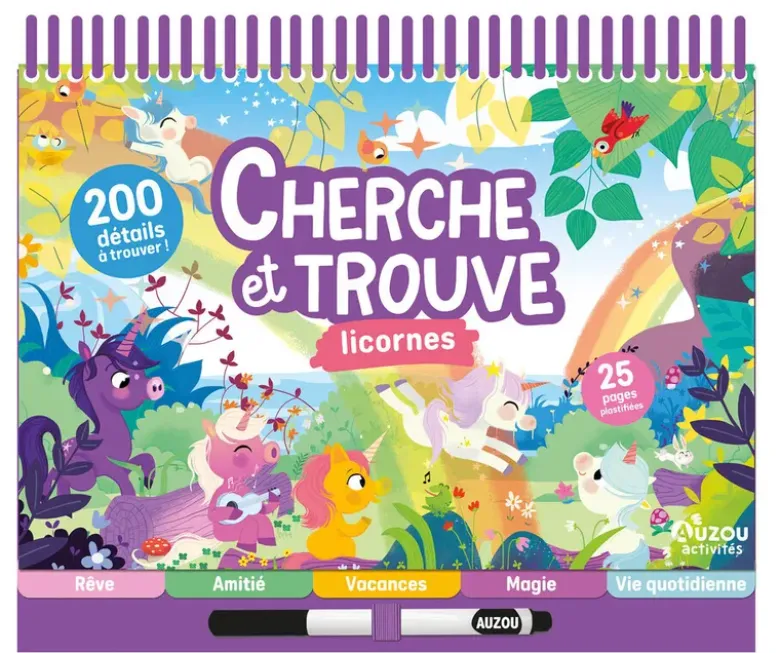 Cherche et trouve - Licornes