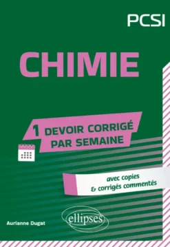 Chimie. PCSI