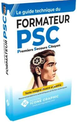 Classeur et fiches "Guide technique du formateur PSC Premiers Secours Citoyen"