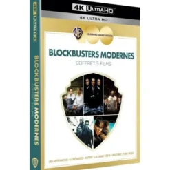 Coffret 100 ans Warner - 5 films - Blockbusters modernes - 4K UHD