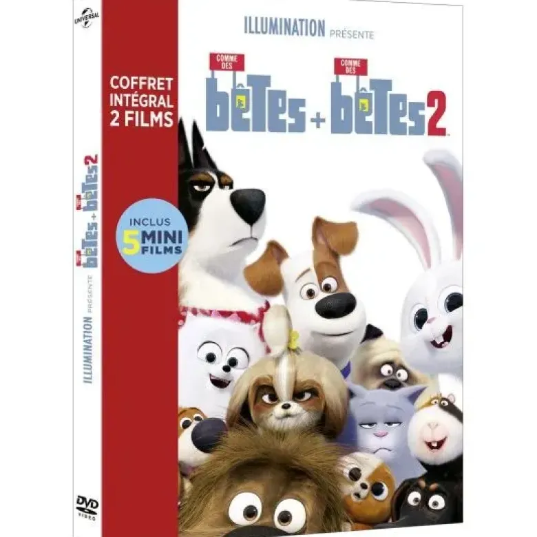Coffret Comme des bêtes 1 + 2 - DVD (2016)