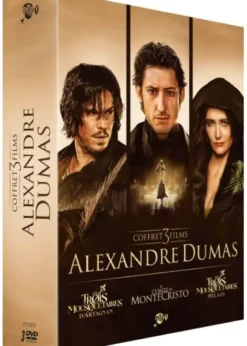 Coffret 3 films Alexandre Dumas : Le Comte de Monte Cristo + Les Trois Mousquetaires : D'Artagnan &