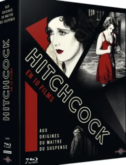 Coffret Hitchcock en 10 films - Aux origines du maître du suspense - Blu-ray (1928)