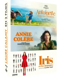 Coffret Laure Calamy - 3 films : Antoinette dans les Cévennes + Iris et les hommes + Annie Colère DV