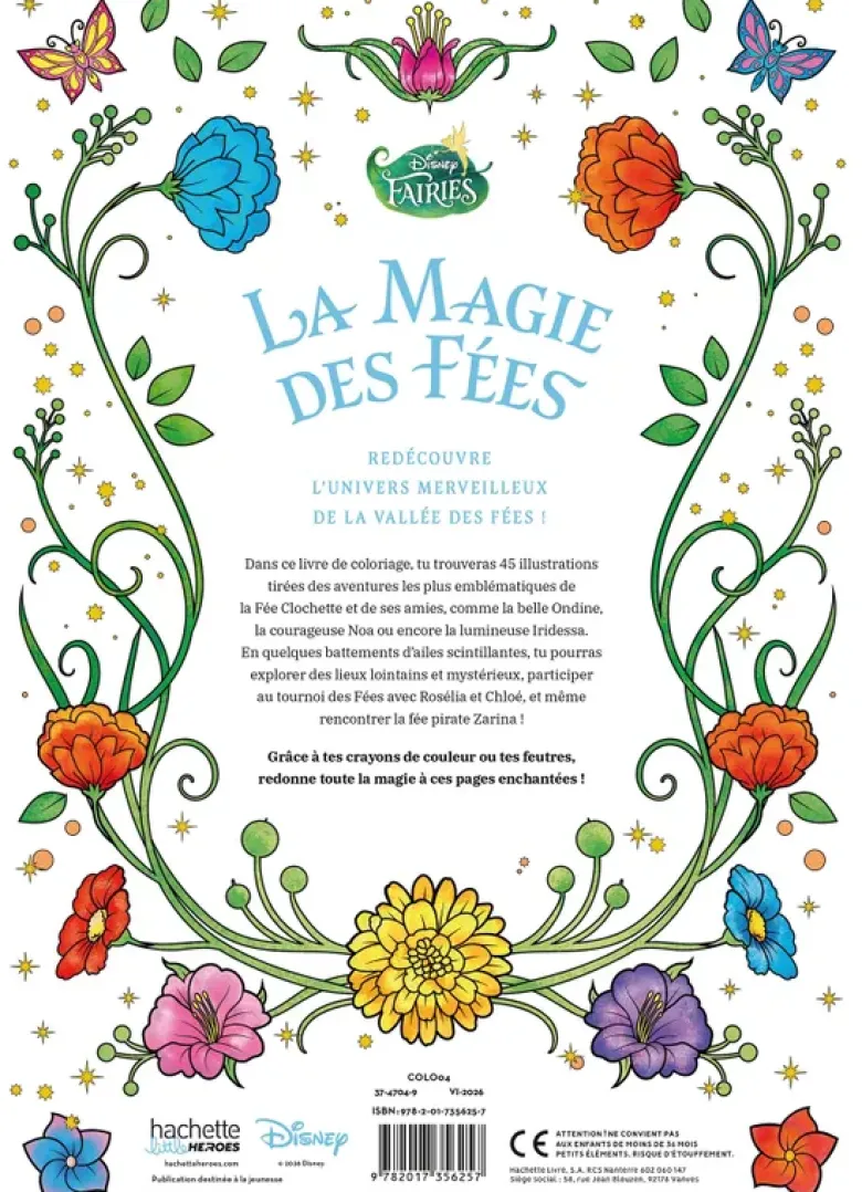 Coloriage Disney Les Fées - La Magie des fées