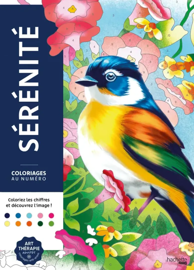 Coloriages au numéro - Sérénité