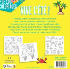 100 coloriages d'été pour les Super Futés